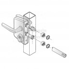 Clé de montage 3015MS pour serrure LOCINOX LC