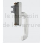 214556 Poignée 1 fourche / PVC Blanche SCHUCO