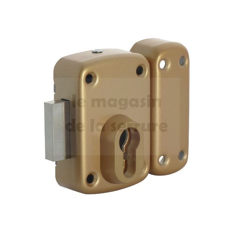 Verrou pour cylindre européen pêne 110 mm Verrou pour cylindre européen pêne 110 mm
