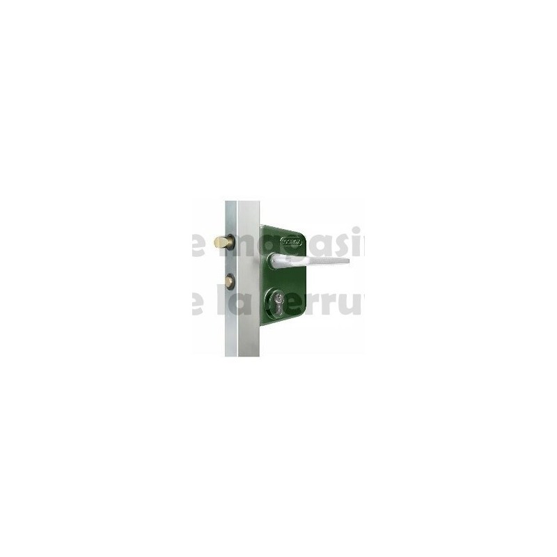 Serrure portail LOCINOX LC40 verte Serrure portail LOCINOX LC40 verte