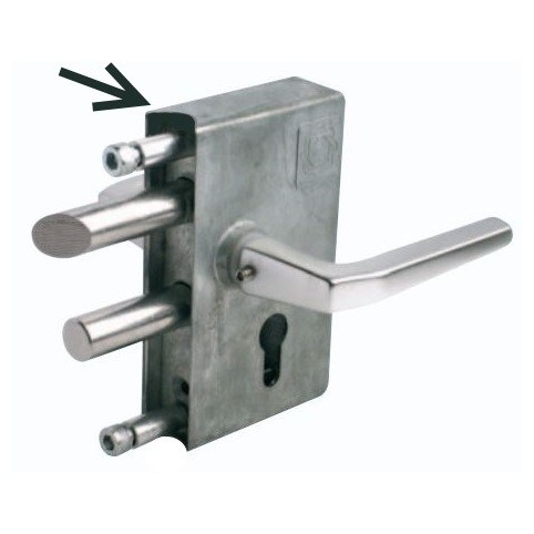 Serrure portail JDC 104 tube ROND 30-50