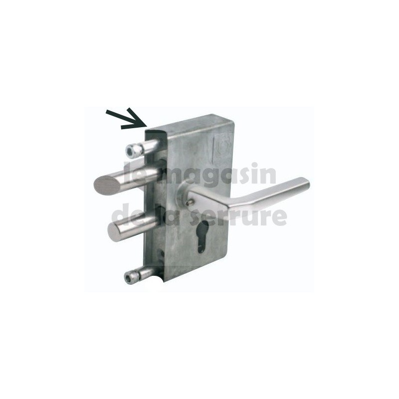 Serrure portail JDC 104 tube ROND 30-50 Serrure portail JDC 104 tube ROND 30-50