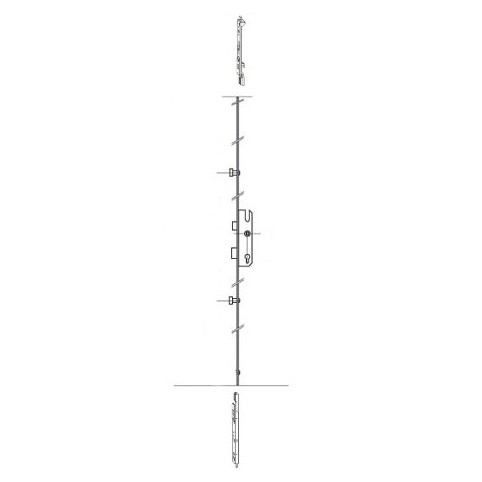 KIT "2" 7330 sorties haute et basse ,  axes 40/92 SI-AUBI