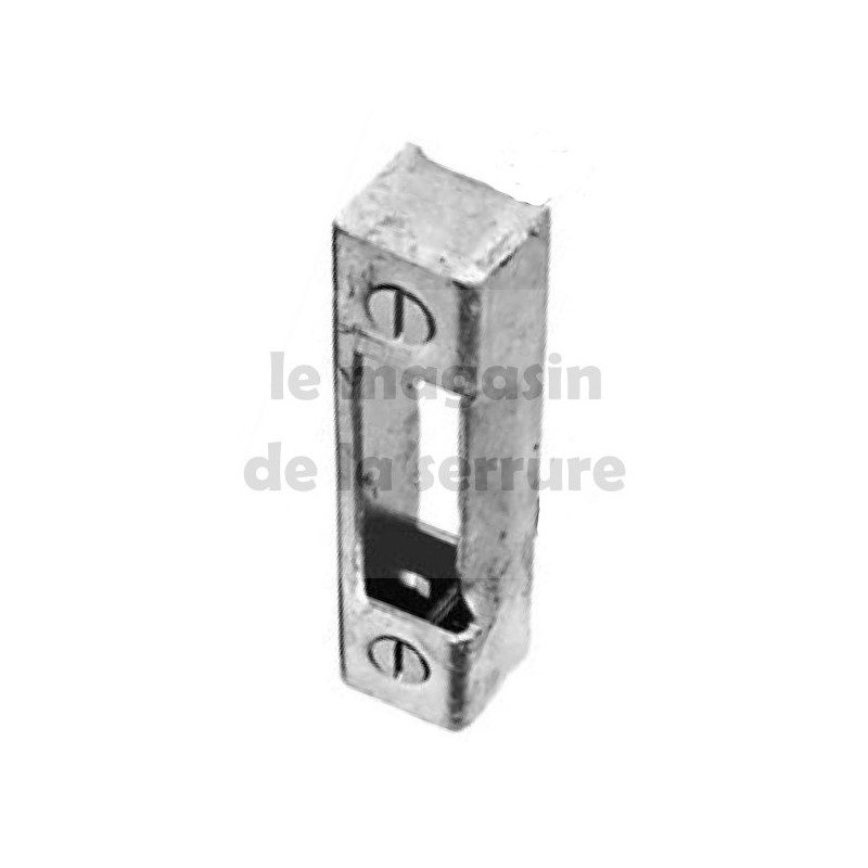 Gâche acier JDC fixation poteau carré Gâche acier JDC fixation poteau carré