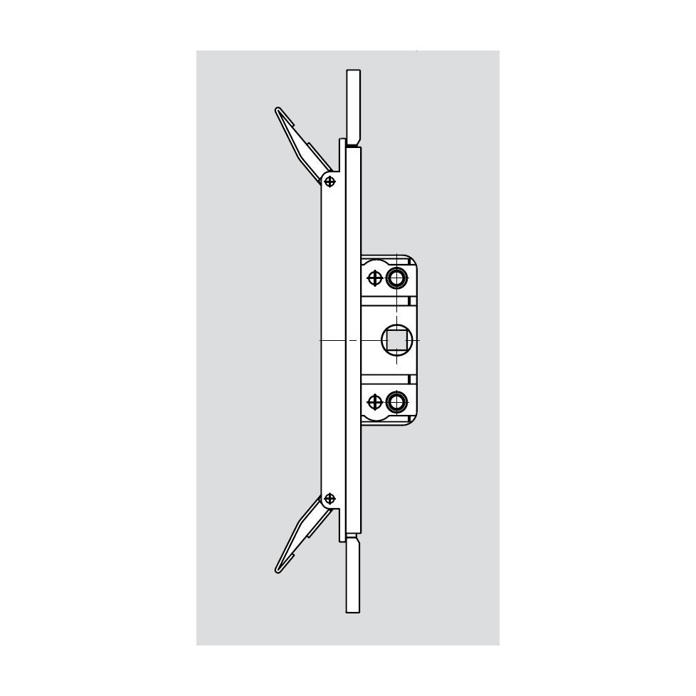 387923 Espagnolette centrale 20 ROTO