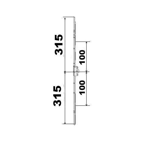 KIT 31/31 remplacement 23A0089 315x315 suivant dimensions ci dessous