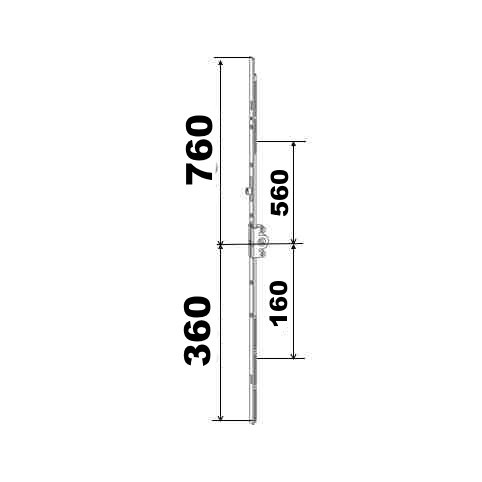 KIT 36/76 remplacement 23A0089 360x760  suivant dimensions ci dessous