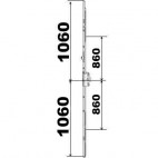 KIT 106/106 remplacement 23A0089 3GR4TL 1060x1060 suivant dimensions ci dessous