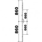 KIT 86/86 remplacement 23A0089 860x860 suivant dimensions ci dessous