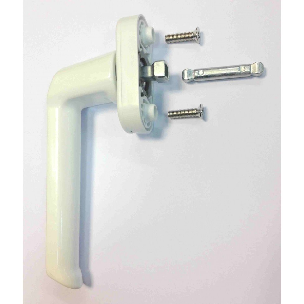 poignee schuco blanche articulée 254062