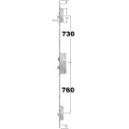 AS2500 T16 axe 35 crochets KFV serrure 3 points