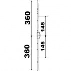 KIT 36/36 remplacement 23A0089 360x360 suivant dimensions ci dessous