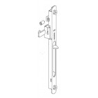 T3079.1644 Cuvette simple BLANCHE coulissant TECHNAL