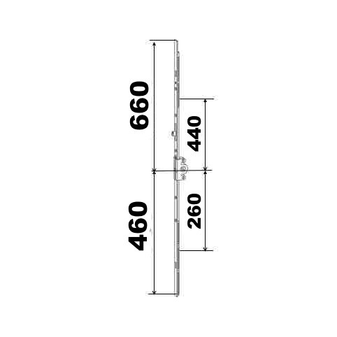 KIT 46/66 remplacement 23A0089 3GR 460x860