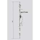 628502 4 crochets de 5 axe 17 cylindre GR1800 Coulissant ROTO