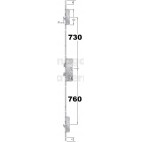 AS2600 T24 axe 35 KFV serrure 5 points