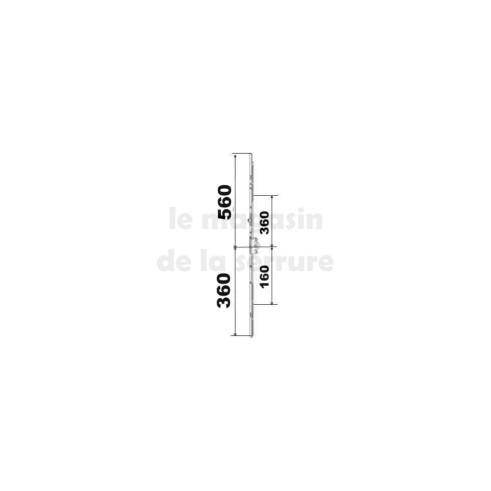 KIT 36/56 remplacement 23A0089 3GR 360x560  suivant dimensions ci dessous