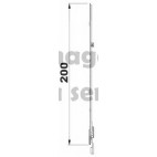 TZKK 1010 Rallonge 200 mm avec 1 galet SI-AUBI