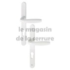 Entraxe 92 mm BLANCHE étroite Béquille double