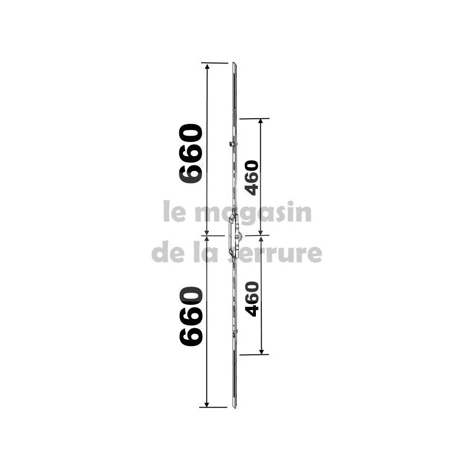 KIT axe 7 66/66 remplacement 23/7 660x660