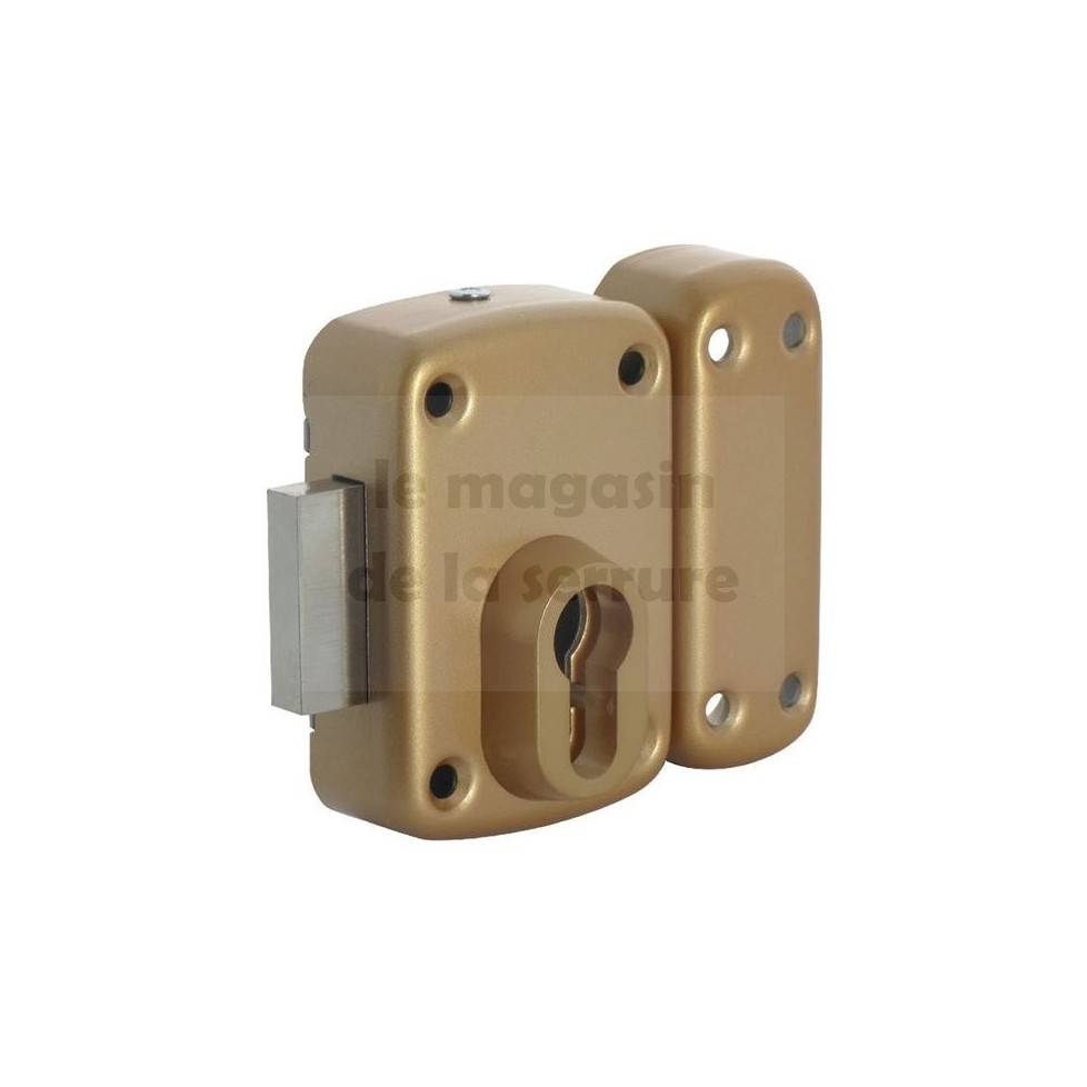 Verrou pour cylindre européen pêne 140 mm Verrou pour cylindre européen pêne 140 mm