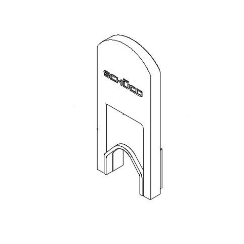 238616 Cache rail coulissant SCHUCO