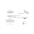 286480 BLANC déflecteur SCHUCO