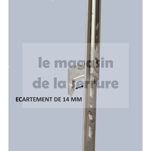 628503 2 crochets de 14 axe 17 cylindre GR600 Coulissant ROTO