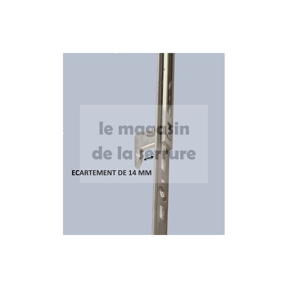 628503 2 crochets de 14 axe 17 cylindre GR600 Coulissant ROTO