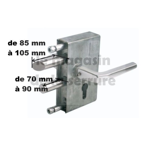 JDC 104 tube carré 60-80