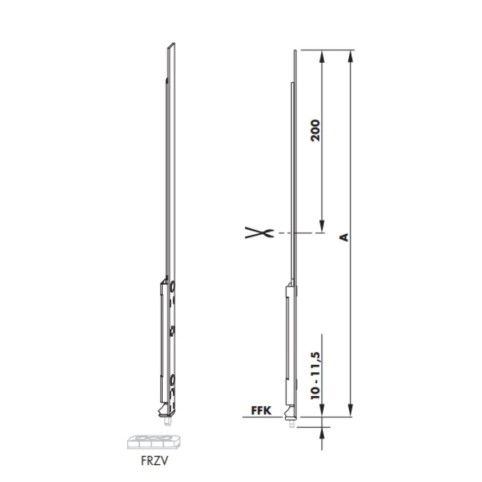 TESC 1070 Verrou bas VSU IP SI-AUBI