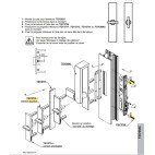 TGY37135611  Bouton de manœuvre sur plaque TECHNAL