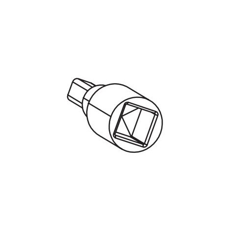 Adaptateur de carré négatif OB F6 WINKHAUS