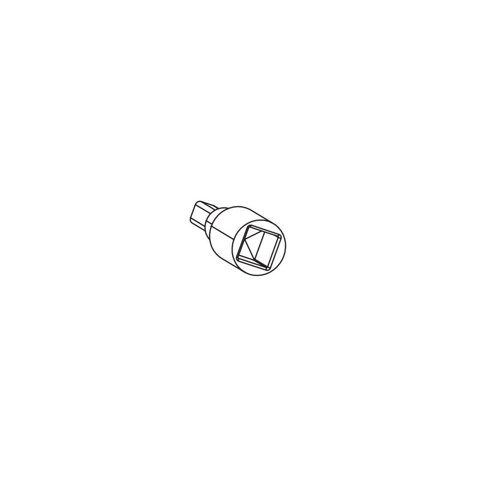 Adaptateur de carré négatif OB F6 WINKHAUS