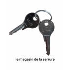 208248 Paire de clés n°12123  ROTO