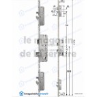 AS2600 T16 axe 40 KFV serrure 5 points
