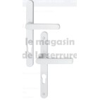 poignee porte étroite entraxe 92 saillie réduite